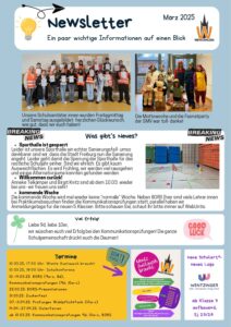 Newsletter März 2025